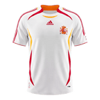 Spain Retro Away Jersey 2006 White Men's