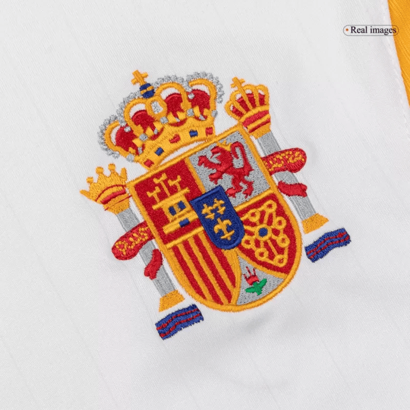 Spain Retro Away Jersey 2006 White Men's