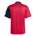 Spain Retro Home Jersey 1996 Red Men's