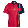 Spain Retro Home Jersey 1996 Red Men's