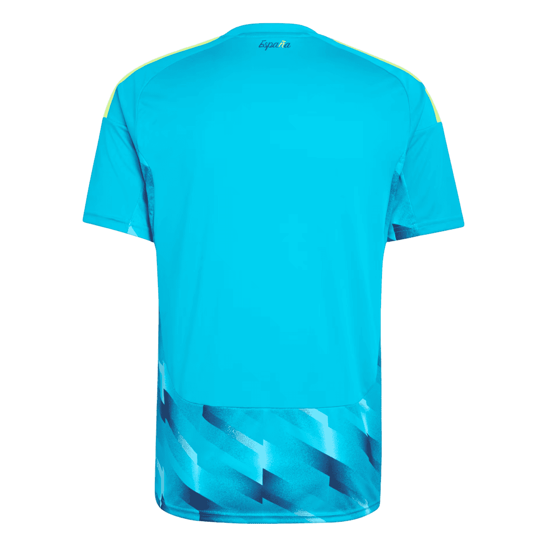 Spain World Cup 2026 Goalkeeper Jersey Blue Men's
