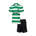 Sporting SC Home 2025/26 Kit Green & White Kids