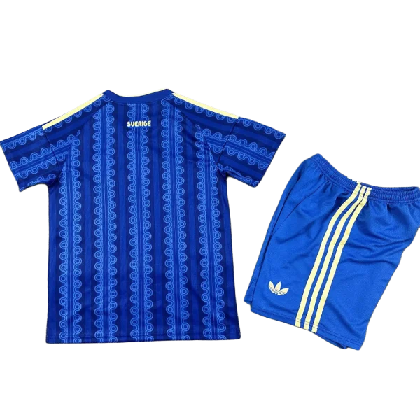 Sweden Away World Cup 2026 Kit Blue Kids