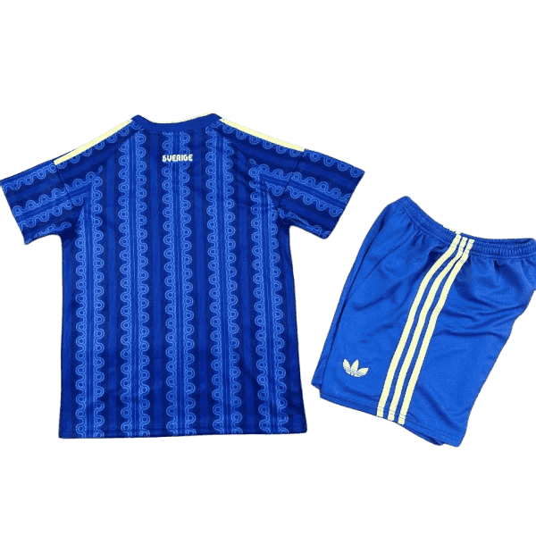 Sweden Away World Cup 2026 Kit Blue Kids