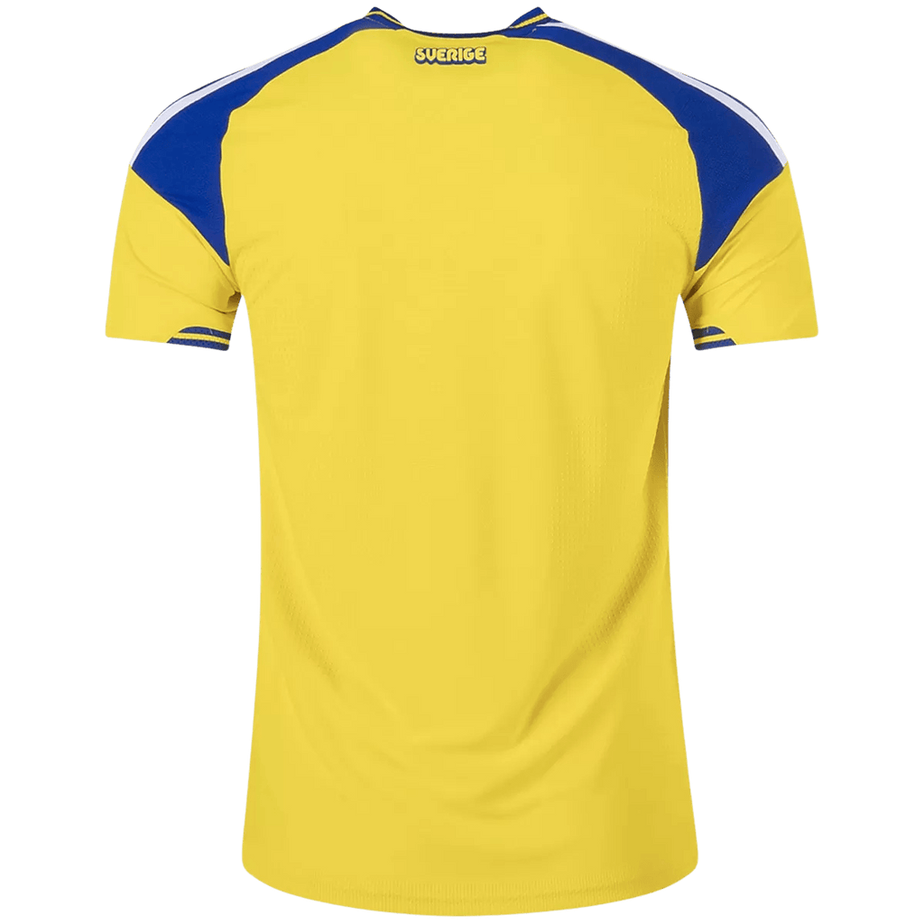 Sweden Home World Cup 2026 Jersey Player's Version Yellow Men's