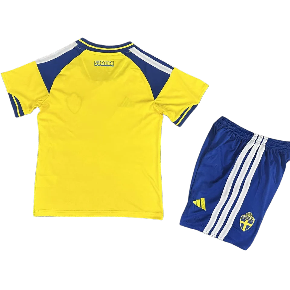 Sweden Home World Cup 2026 Kit Yellow Kids