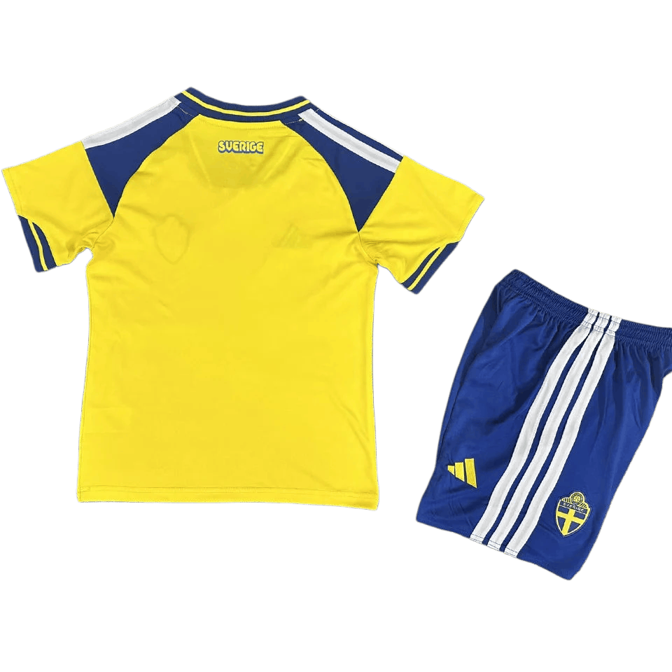 Sweden Home World Cup 2026 Kit Yellow Kids