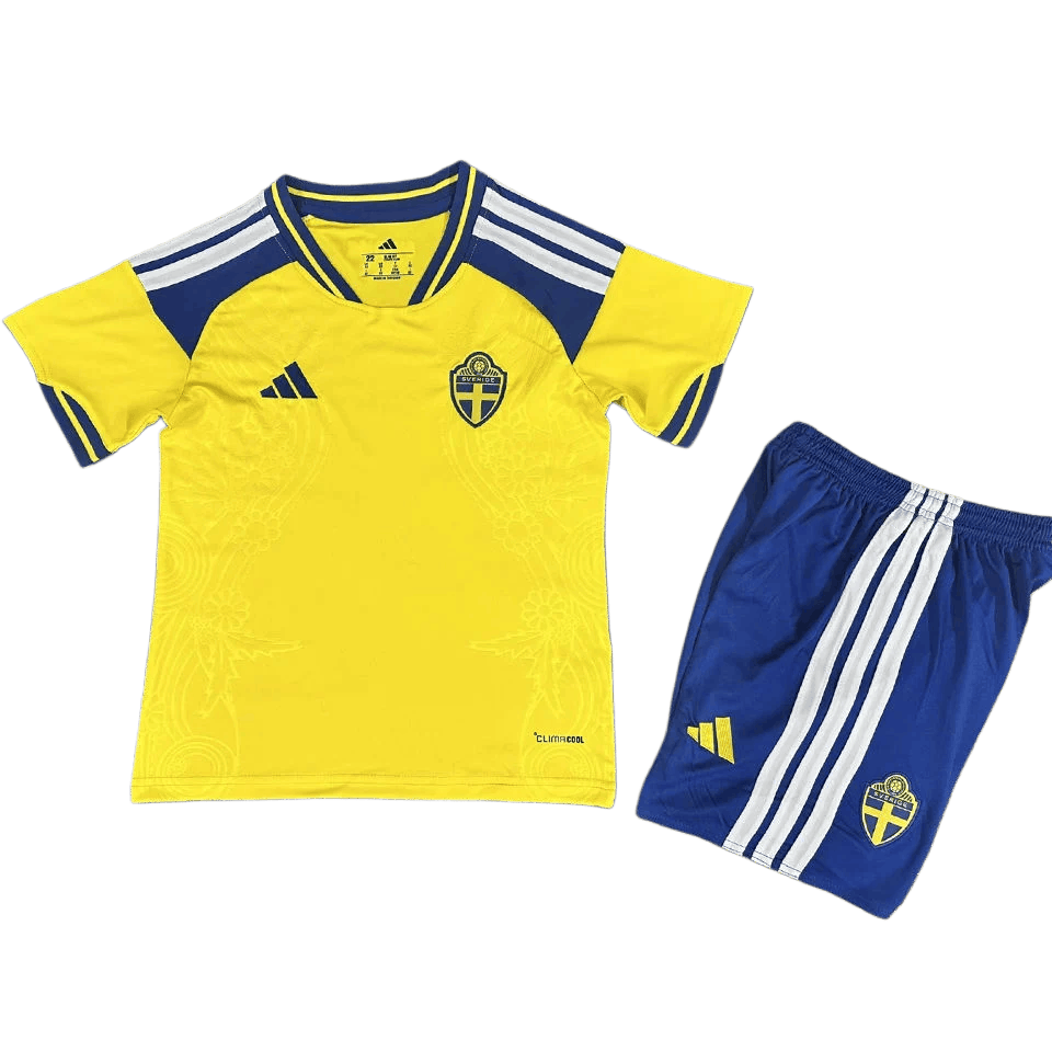 Sweden Home World Cup 2026 Kit Yellow Kids