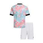 Belgium Away World Cup 2026 Kit Pink & Blue Kids