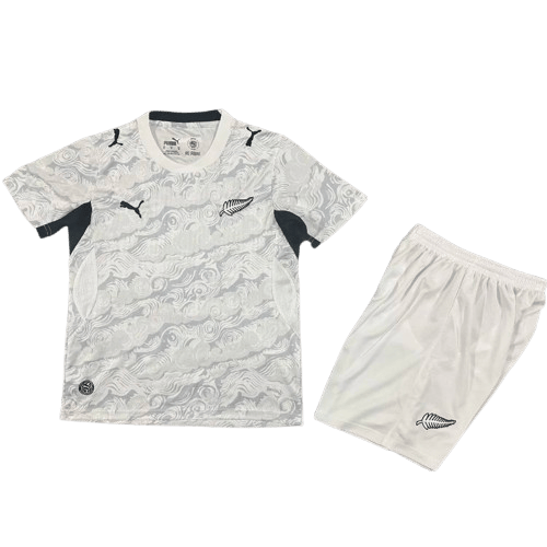 New Zealand Home World Cup 2026 Kit White Kids