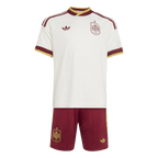 Spain Away World Cup 2026 Kit White Kids