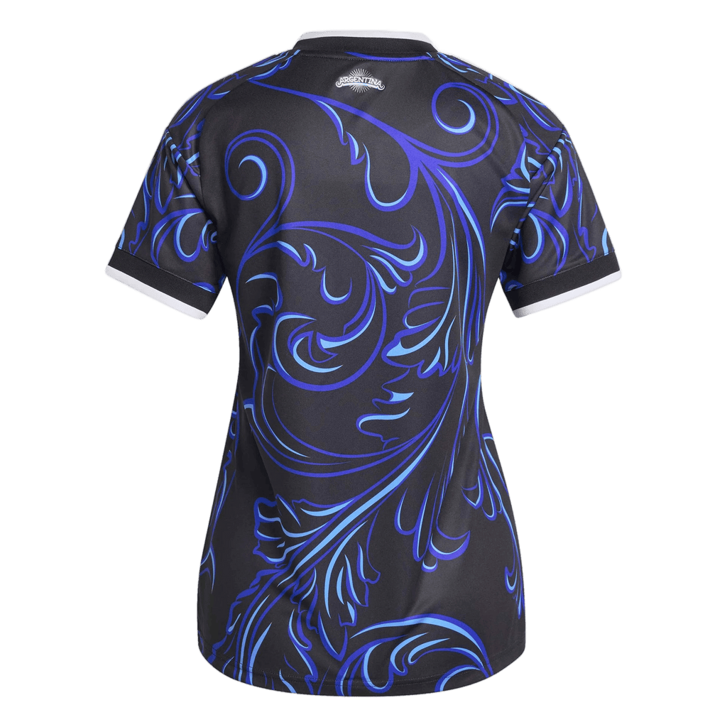 Argentina Away World Cup 2026 Jersey Blue & Black Women's