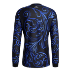 Argentina Away World Cup 2026 Long Sleeve Jersey Blue & Black Men's
