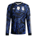 Argentina Away World Cup 2026 Long Sleeve Jersey Blue & Black Men's
