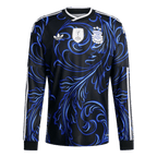 Argentina Away World Cup 2026 Long Sleeve Jersey Blue & Black Men's