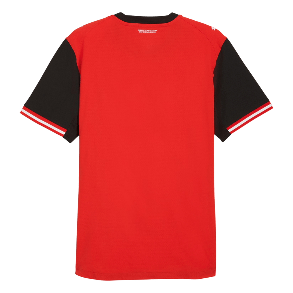 Austria Home World Cup 2026 Jersey Player's Version Red Men's