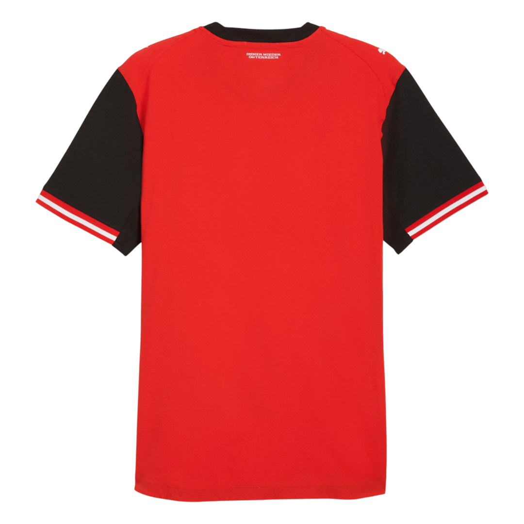 Austria Home World Cup 2026 Jersey Player's Version Red Men's