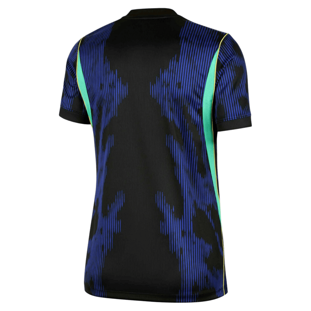 Brazil Away World Cup 2026 Jersey Blue & Black Women's
