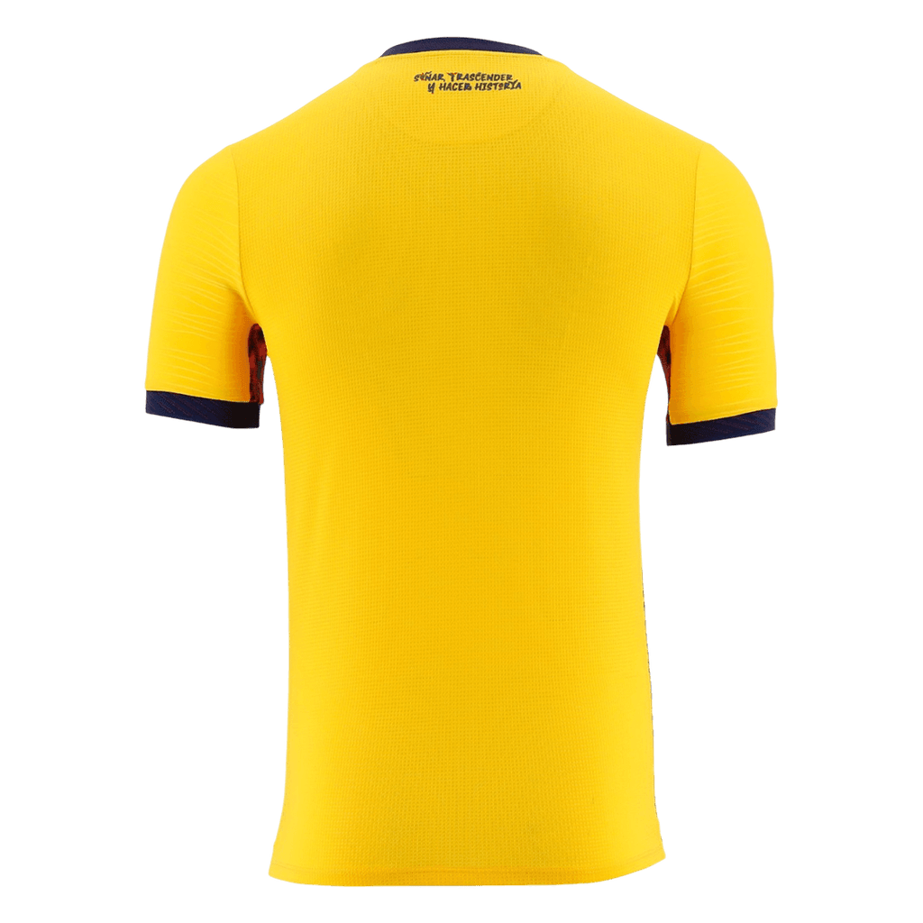 Ecuador Home World Cup 2026 Jersey Yellow Men's