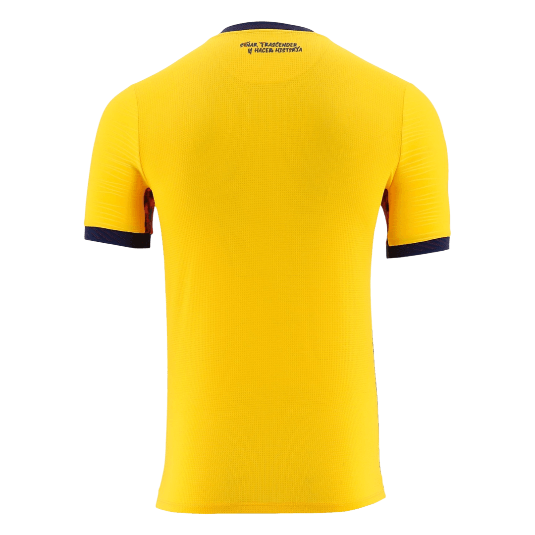 Ecuador Home World Cup 2026 Jersey Yellow Men's