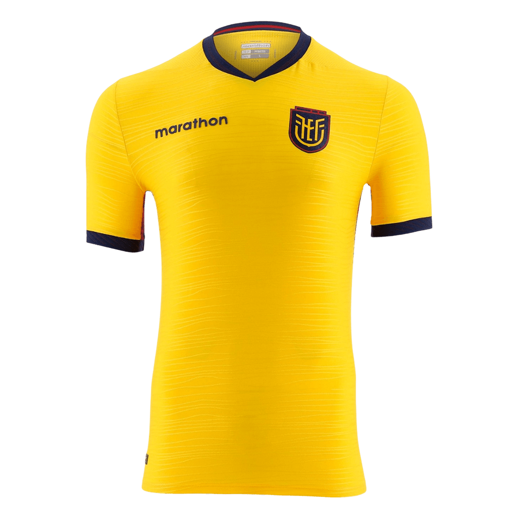 Ecuador Home World Cup 2026 Jersey Yellow Men's