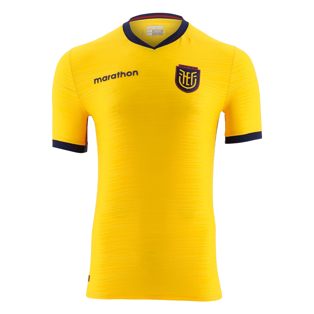 Ecuador Home World Cup 2026 Jersey Yellow Men's