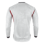 England Home World Cup 2026 Long Sleeve Jersey White Men's