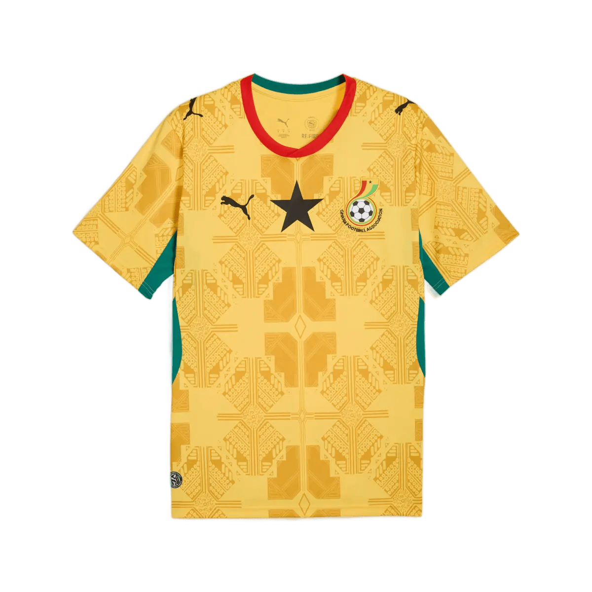 Ghana Away World Cup 2026 Jersey Yellow Men's
