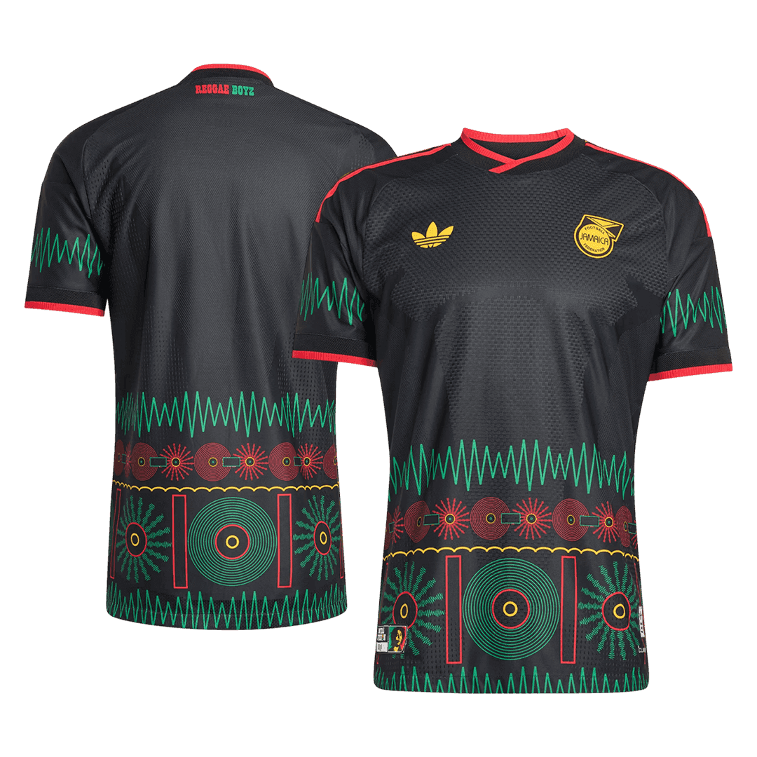 Jamaica Away World Cup 2026 Jersey Player's Version Black Men's