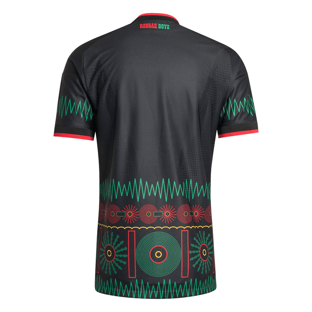 Jamaica Away World Cup 2026 Jersey Player's Version Black Men's