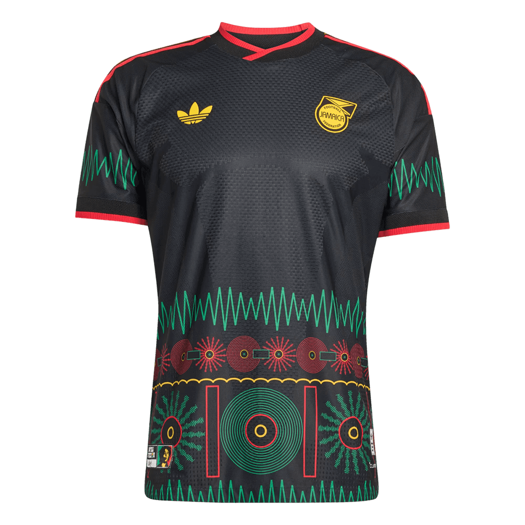 Jamaica Away World Cup 2026 Jersey Player's Version Black Men's
