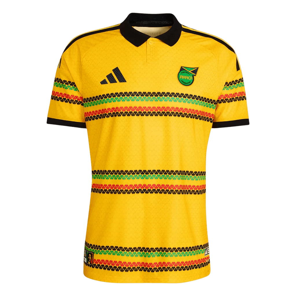 Jamaica Home World Cup 2026 Jersey Player's Version Yellow Men's