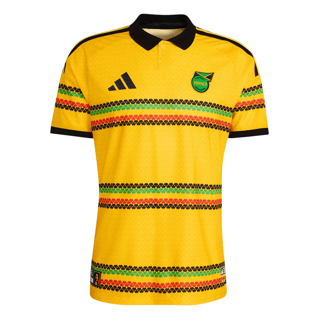 Jamaica Home World Cup 2026 Jersey Player's Version Yellow Men's