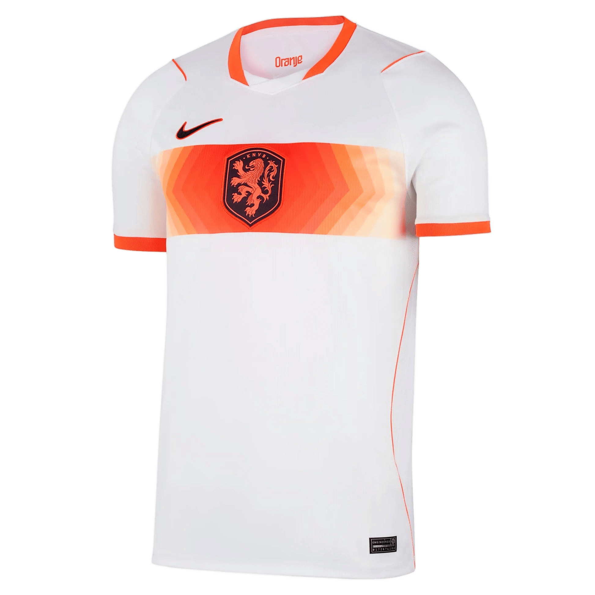 Netherlands Away World Cup 2026 Jersey White Men's