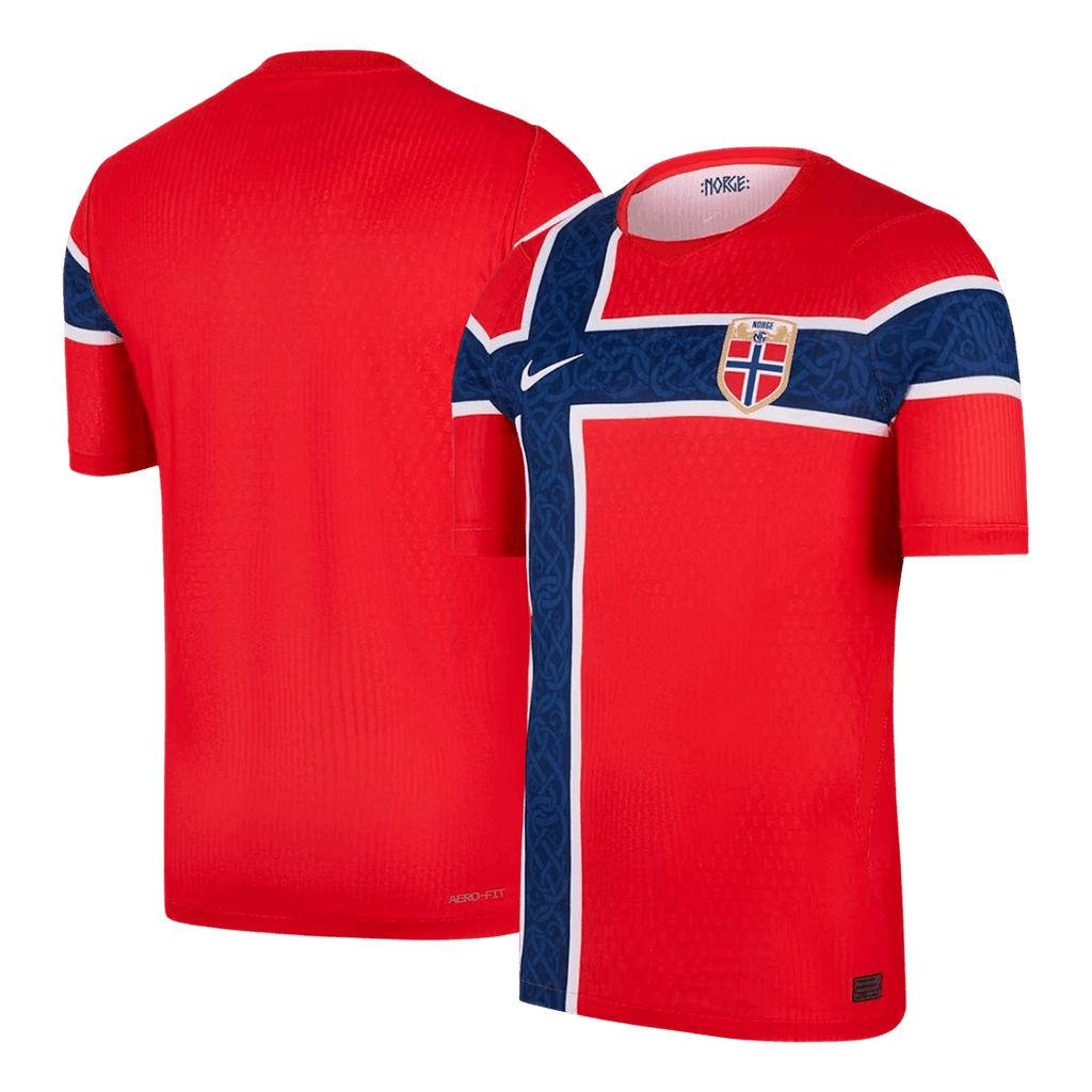 Norway Home World Cup 2026 Jersey Player's Version Red Men's