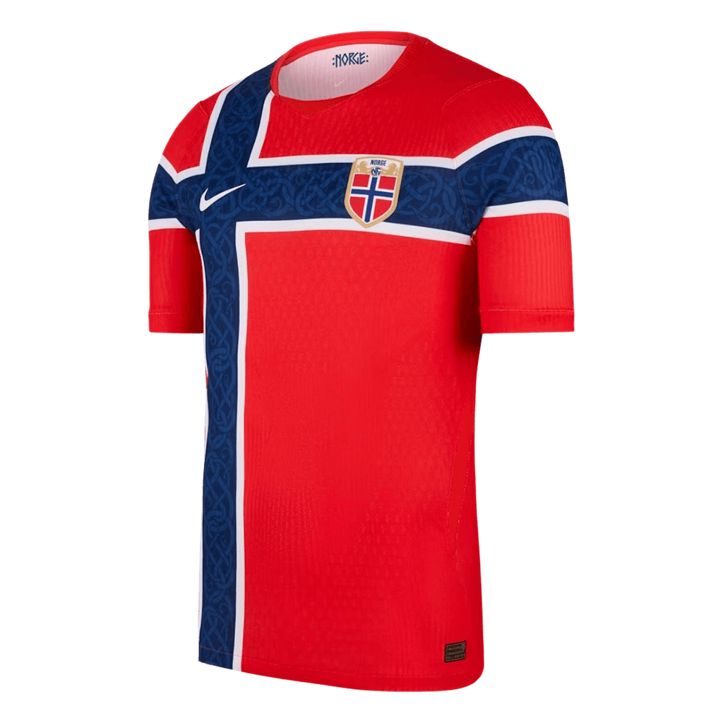 Norway Home World Cup 2026 Jersey Player's Version Red Men's