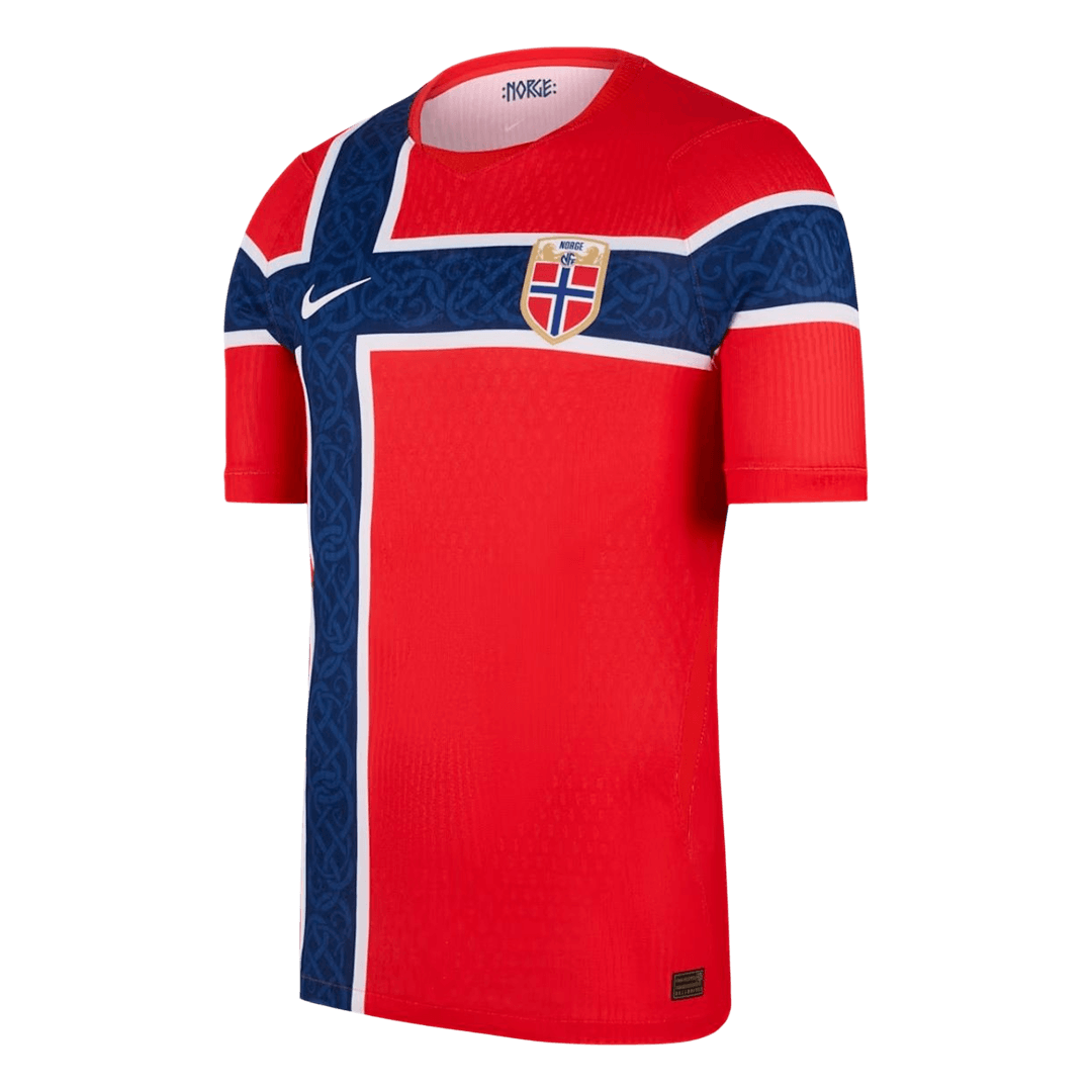 Norway Home World Cup 2026 Jersey Player's Version Red Men's