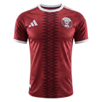 Qatar Home World Cup 2026 Jersey Player's Version Dark Red Men's