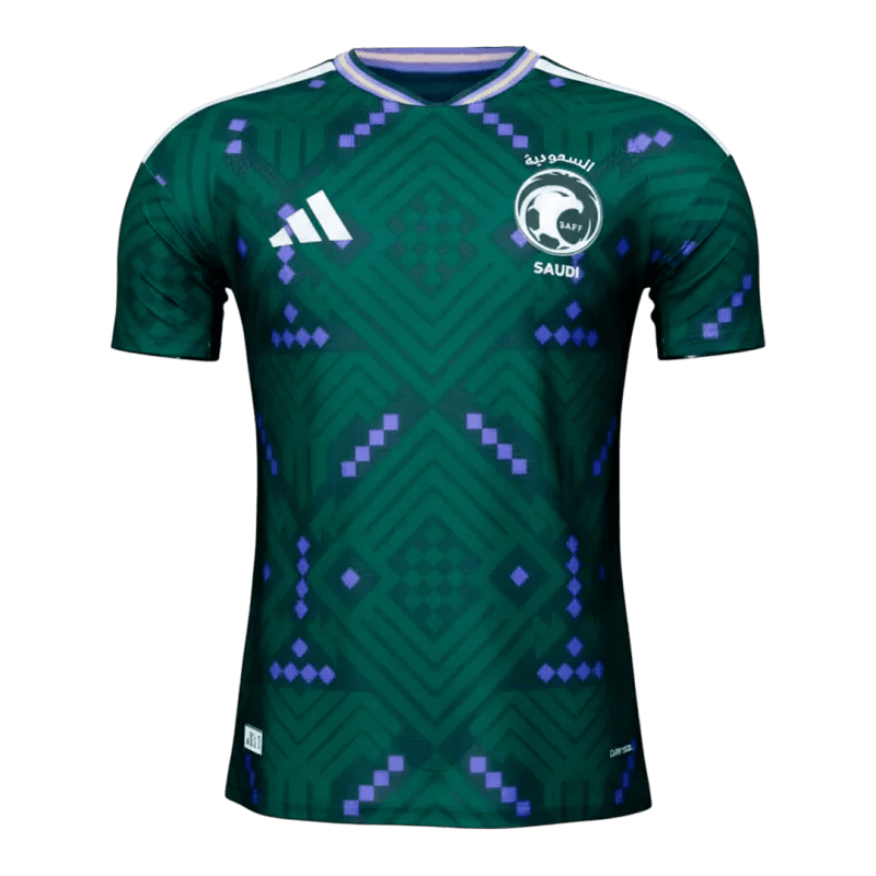 Saudi Arabia Home World Cup 2026 Jersey Player's Version Green Men's
