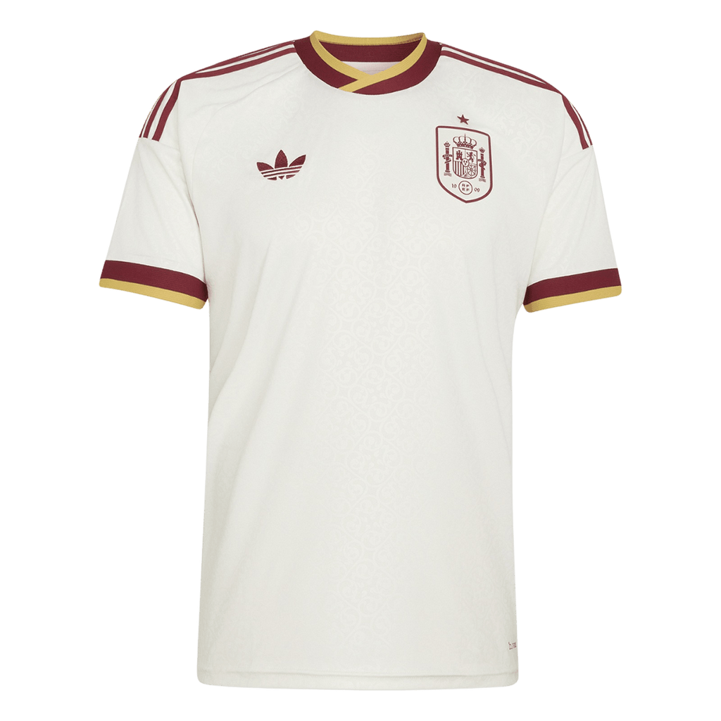 Spain Away World Cup 2026 Jersey White Men's