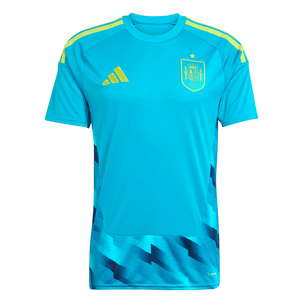 Spain World Cup 2026 Goalkeeper Jersey Blue Men's