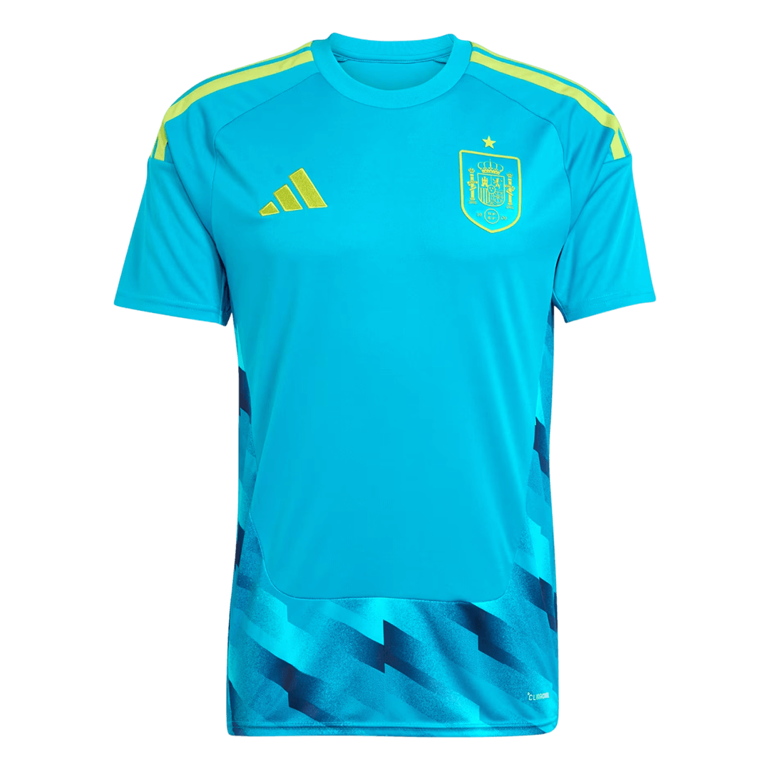Spain World Cup 2026 Goalkeeper Jersey Blue Men's