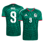 Mexico RAÚL #9 Home World Cup 2026 Jersey Green Men's