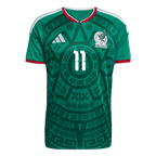 Mexico S.GIMENEZ #11 Home World Cup 2026 Jersey Green Men's