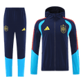 Spain World Cup 2026 Hoodie Tracksuit Navy Blue Men's