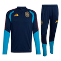 Spain World Cup 2026 Quarter Zip Tracksuit Navy Blue Men's
