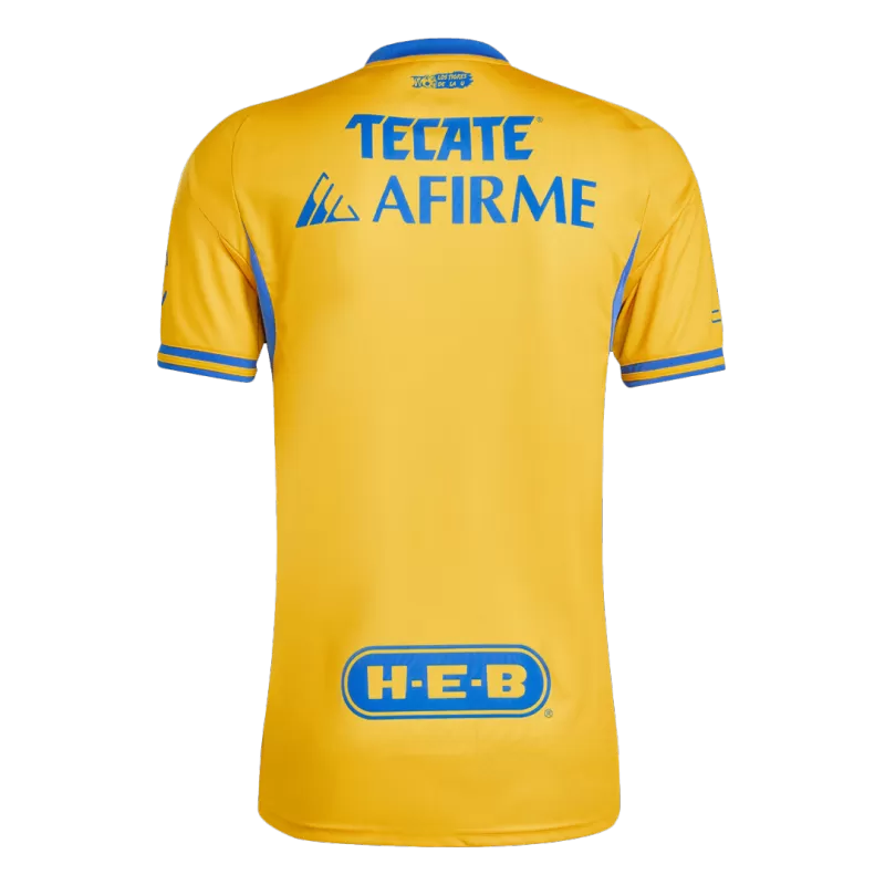 Tigres UANL Home 2025/26 Jersey Yellow Men's