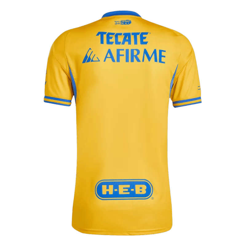 Tigres UANL Home 2025/26 Jersey Yellow Men's