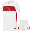 Turkiye Away World Cup 2026 Kit White Kids