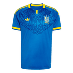 Ukraine Away World Cup 2026 Jersey Blue Men's